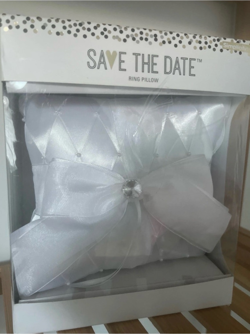 Jo-Ann Stores Wedding Ring Bearer Pillow - New In Pkg
